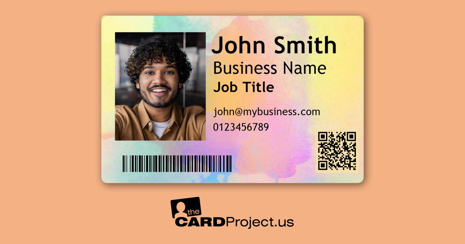Employee ID Card Double Design 10 (FRONT)